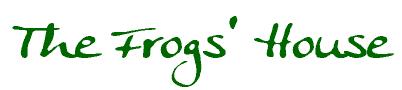 logo The Frogs' House - gites des baous de saint jeannet